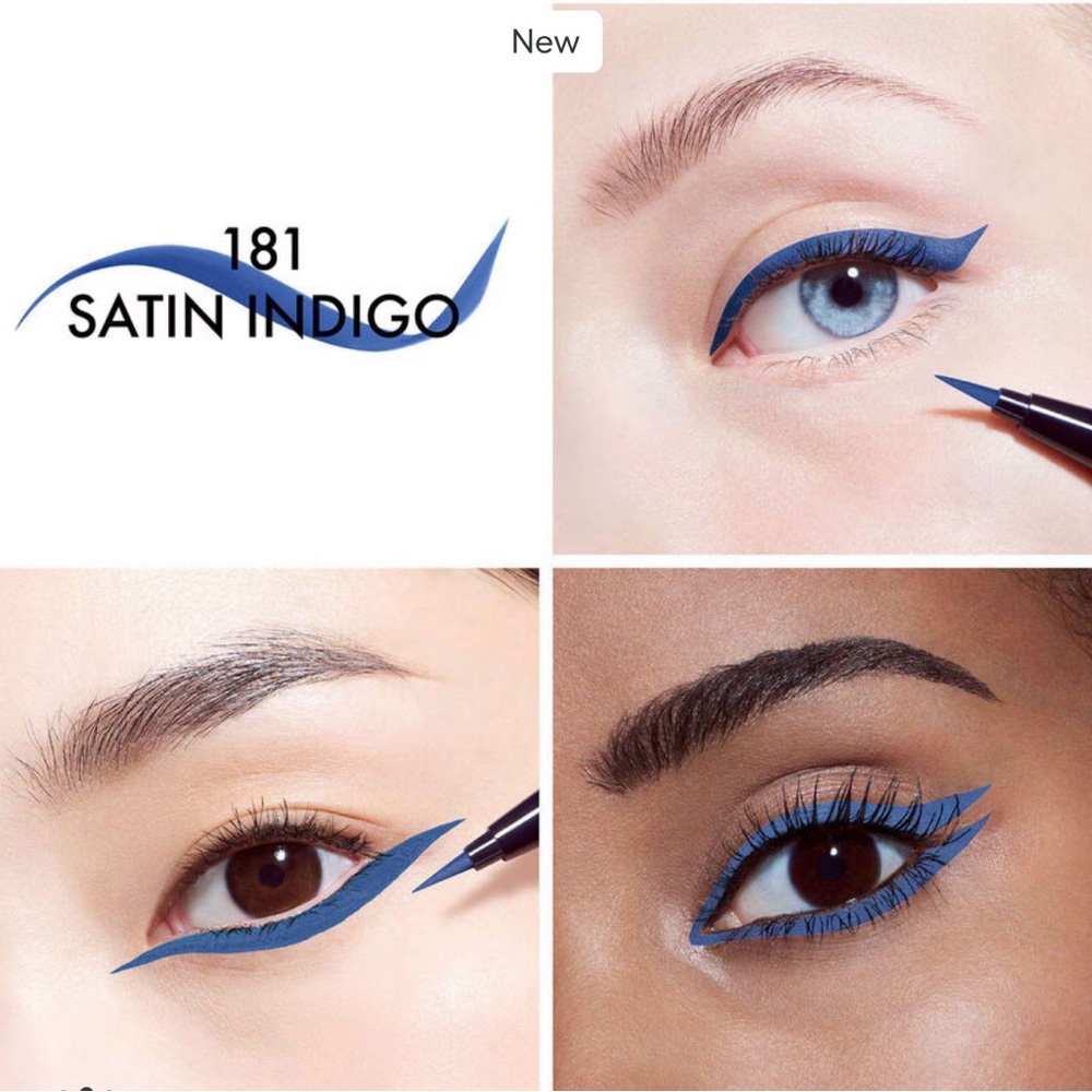 🌸New Dior Diorshow Waterproof Liquid Eyeliner #181 “Satin Indigo”🌸 - Picture 2 of 10